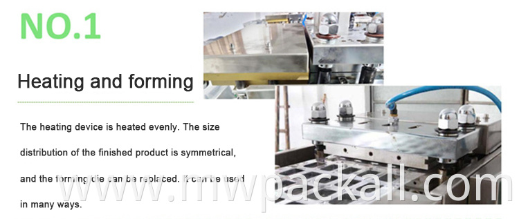 Automatic Customsized Pneumatic Drinking Water Plastic Cup Filling Capping Machine